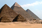 image of the pyramids at Giza