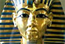 image of mask of Tutankhamun